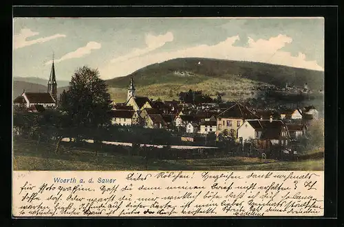 AK Woerth a. d. Sauer, Ortsansicht