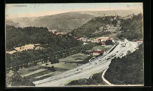 AK Lützelburg, Blick von oben
