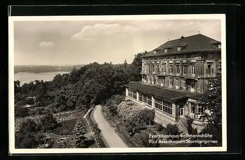 AK Assenhausen /Starnbergersee, Exerzitienhaus Rottmannshöhle