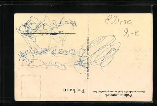 AK Walchensee, Gesamtansicht des Kraftwerkes