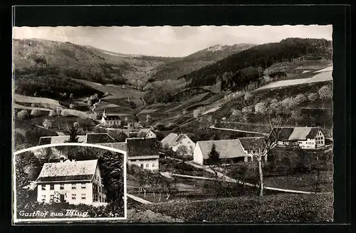 AK Endenburg, Gasthof zum Pflug, Totalansicht