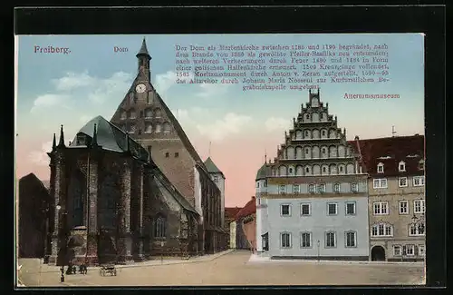 AK Freiberg, Dom und Altertumsmuseum