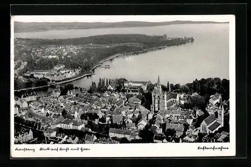 AK Konstanz, Blick auf Buchtt und Horn