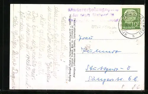 AK Storzeln, Kinderheim und Gutshof