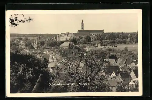 AK Ochsenhausen, Teilansicht von Norden