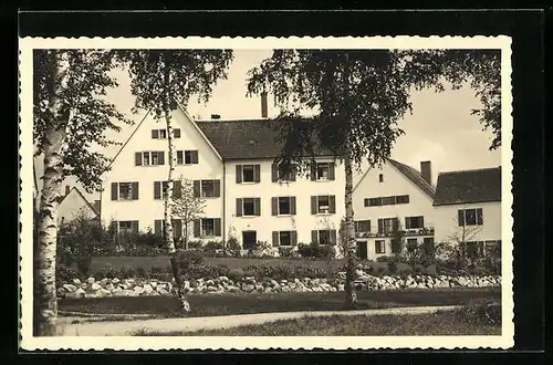 Foto-AK Buchau a. F., Moorbad-Kuranstalt