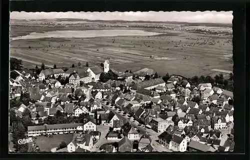 AK Buchau, Blick aus der Vogelschau