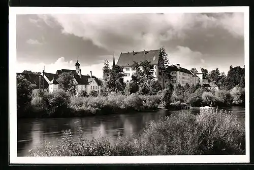 AK Untermarchtal, Blick aufs Mutterhaus der barmherzigen Schwestern