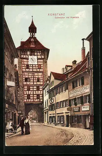 AK Konstanz, Schnetztor und Husshaus