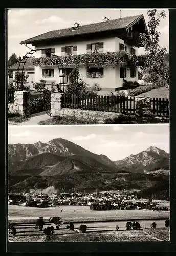 AK Bergen, Pension Alois Aschl, Weissachener Strasse 26