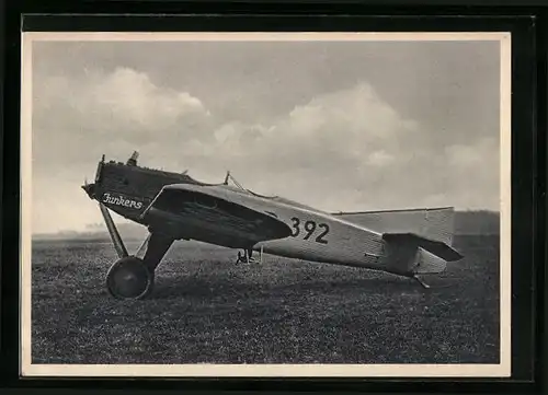 AK Flugzeug Junkers-A 20
