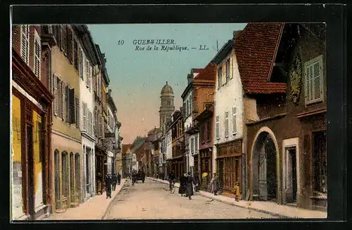 AK Gebweiler, Rue de la Republique