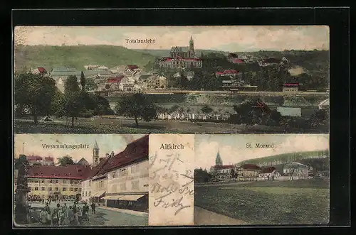 AK Altkirch, Totalansicht, St Morand