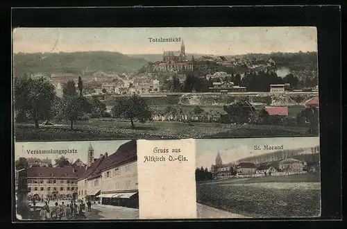 AK Altkirch, Totalansicht, St. Morand