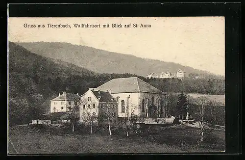 AK Tierenbach, Wallfahrtsort mit Blick auf St. Anna