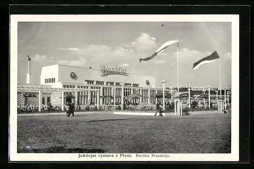 AK Pilsen-Plzen, Jubilejni Vystava 1938, Pavillon Prazdroje