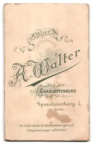 Fotografie A. Walter, Berlin-Charlottenburg, Spandauerberg 5, Portrait niedliches Baby im weissen Hemdchen