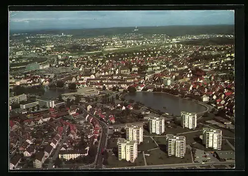 AK Böblingen / Württ., Gesamtansicht, Luftbild