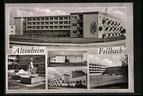 AK Fellbach, Altenheim, Mehrfachansichten