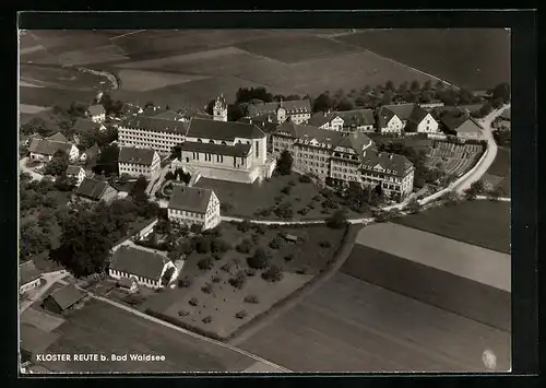 AK Bad Waldsee, Kloster Reute, Luftbild