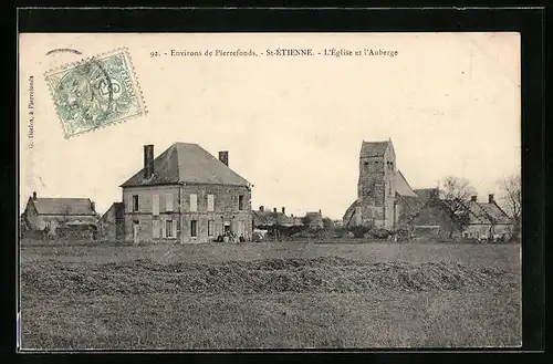 AK St-Étienne, l'Église et l'Auberge