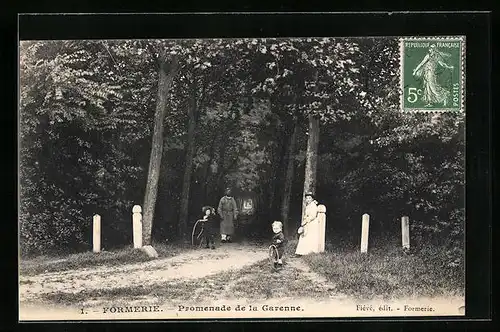 AK Formerie, Promenade de la Garenne