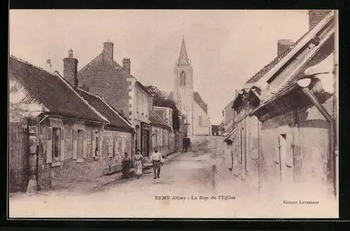 AK Remy, la Rue de l'Eglise