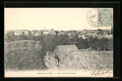 AK Auteuil-le-Roy, Vue panoramique