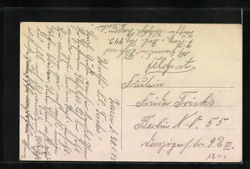 AK Zossen, vor dem Rathaus