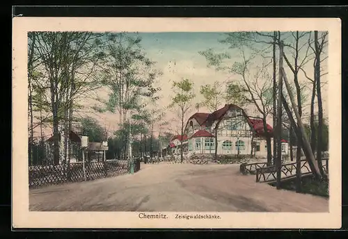 AK Chemnitz, Gasthaus Zeisigwaldschänke