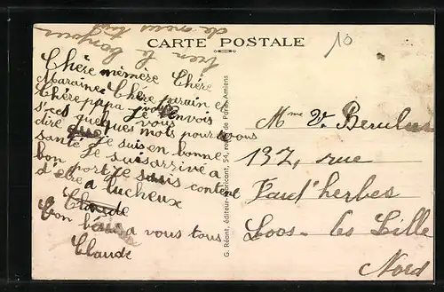 AK Lucheux, Rue de l`Eglise