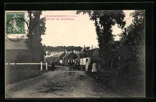 AK Beauquesne, Porte de Doullens