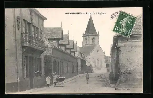 AK Gamaches, Rue de l`Eglise