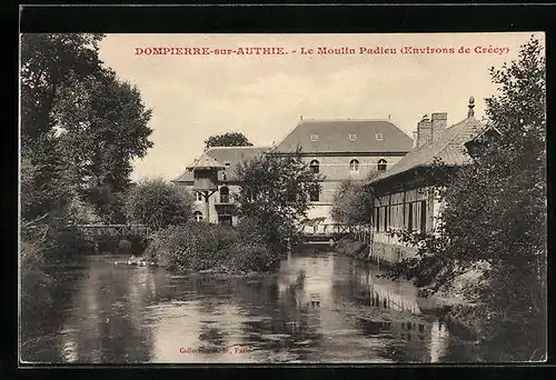 AK Dompierre-sur-Authie, Le Moulin Padieu