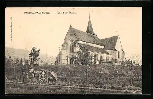 AK Bouttencort les-Blangy, L`Eglise Saint-Etienne