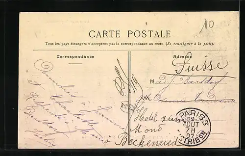 AK Marche-le-Pot, Vue Interieure