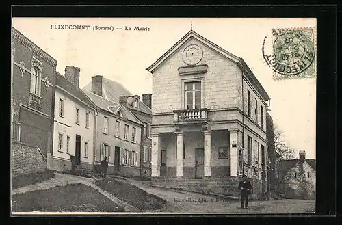 AK Flixecourt, La Mairie