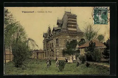 AK Vignacourt, Chateau du Parc
