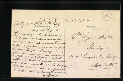 AK Ailly-sur-Noye, Rue de L`Eglise