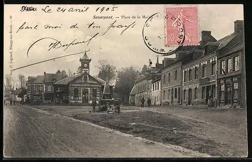 AK Senarpont, Place de la Mairie