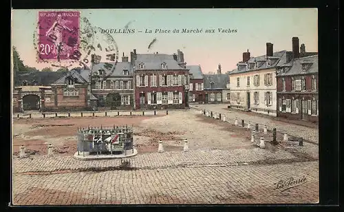 AK Doullens, La Place du Marche aux Vaches