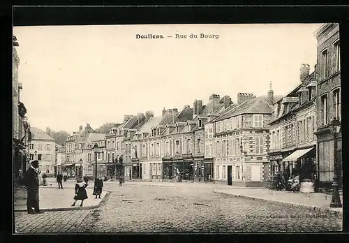 AK Doullens, Rue du Bourg