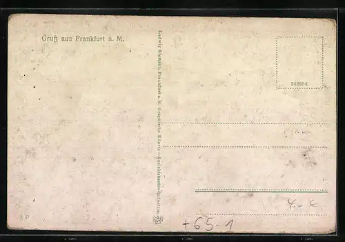 AK Frankfurt a. Main, Strassenbahnen vor dem Hauptbahnhof