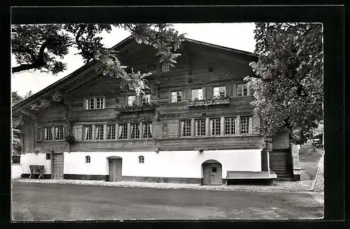 AK Reichenbach, vor dem Gasthaus zum Bären