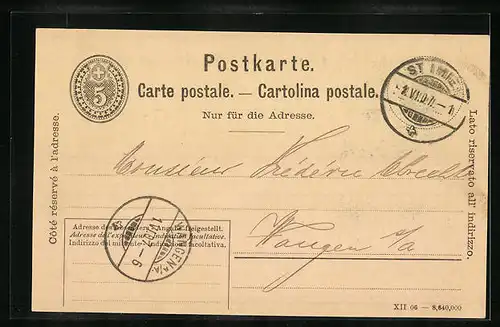 AK Chocolat Suchard, Mutter und Tochter geniessen eine Tafel Schokolade