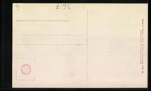 AK Wien, XXIII. Eucharistischer Kongress 1912, Empfang des päpstlichen Legaten