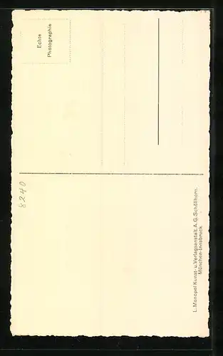 AK Hintergern b. Berchtesgaden, Alpengaststätte Theresienklause