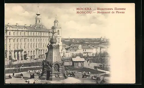 AK Moskau, Monument de Plewna