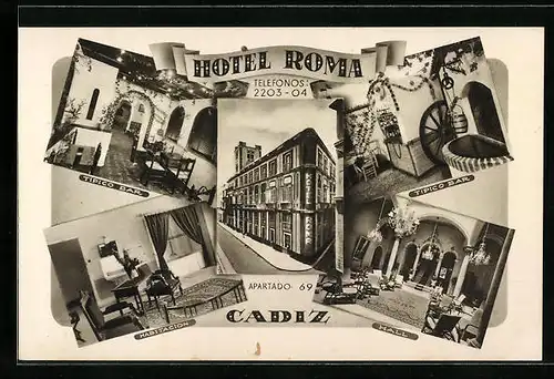 AK Cadiz, Hotel Roma