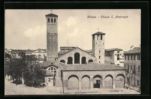 AK Milano, Chiesa S. Ambrogio